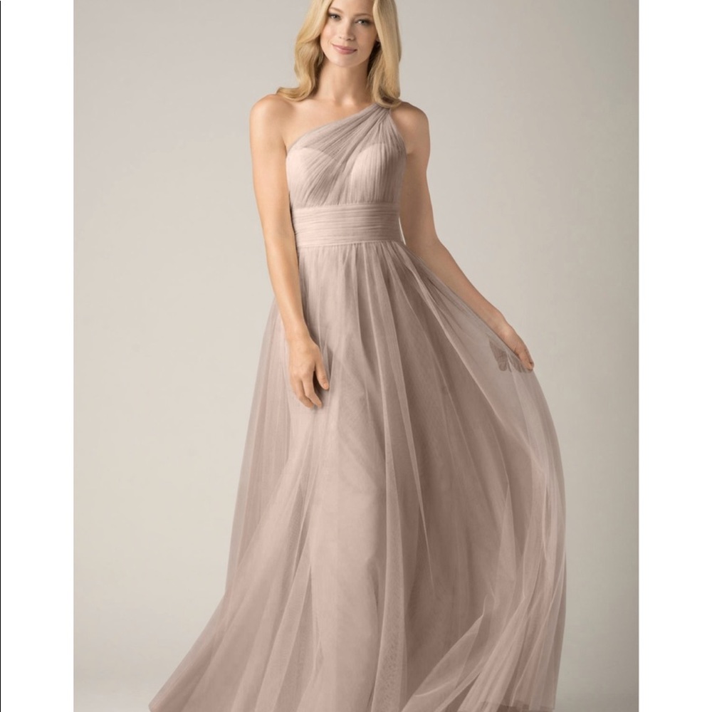 Taupe Watters bridesmaid dress size 4